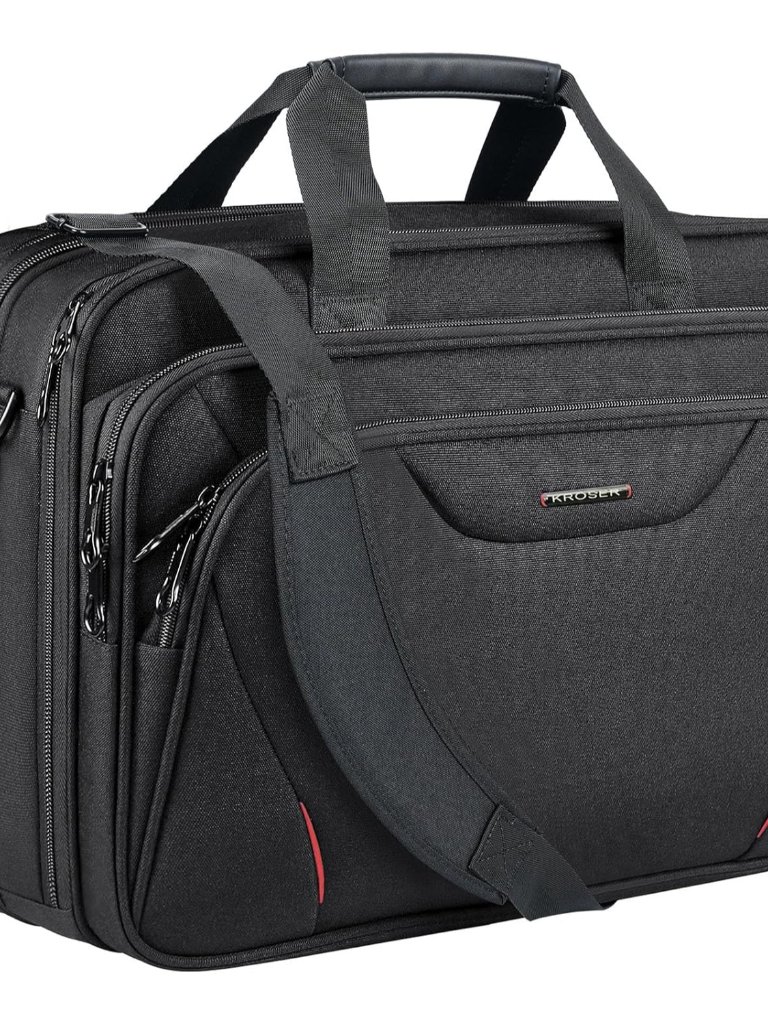 Laptop Bag Premium Laptop Briefcase Fits Up To 17.3 Inch Laptop Expandable Water